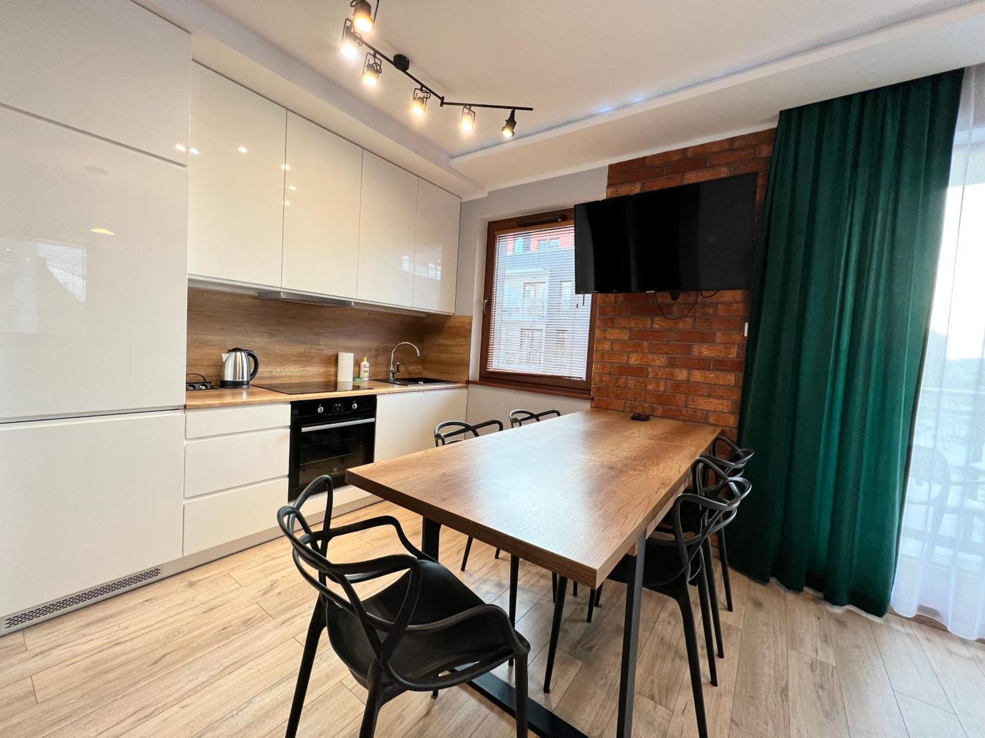 Stylish Apartment Oldtown Riverview Balcony Gdańsk Kültér fotó