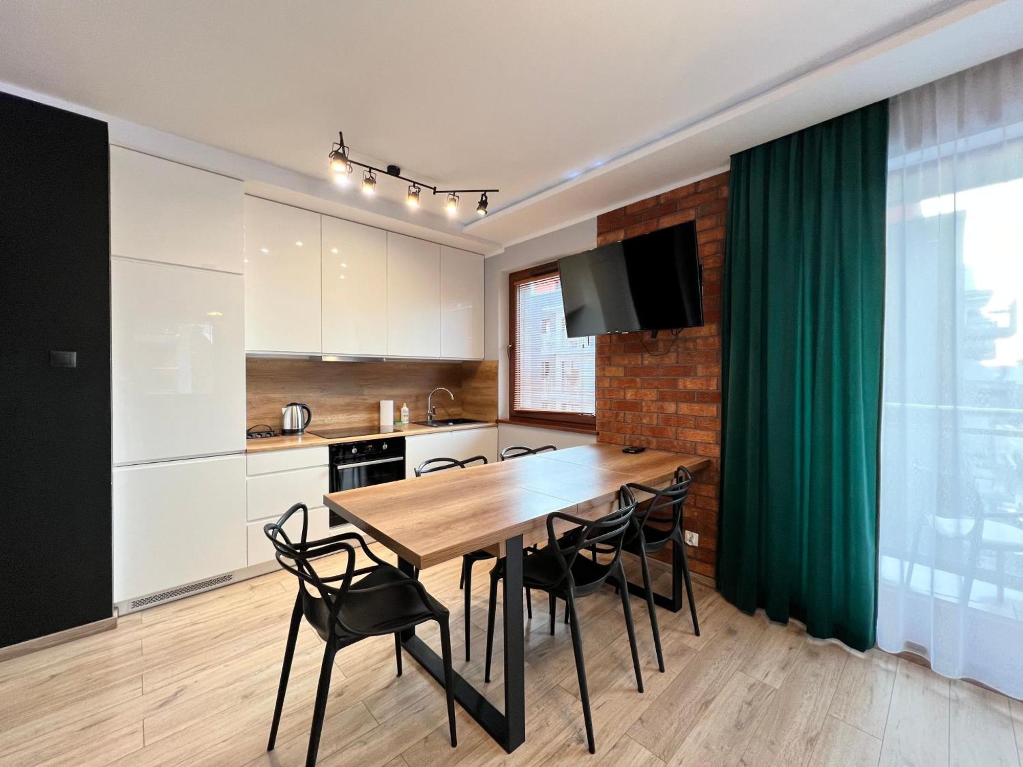 Stylish Apartment Oldtown Riverview Balcony Gdańsk Kültér fotó